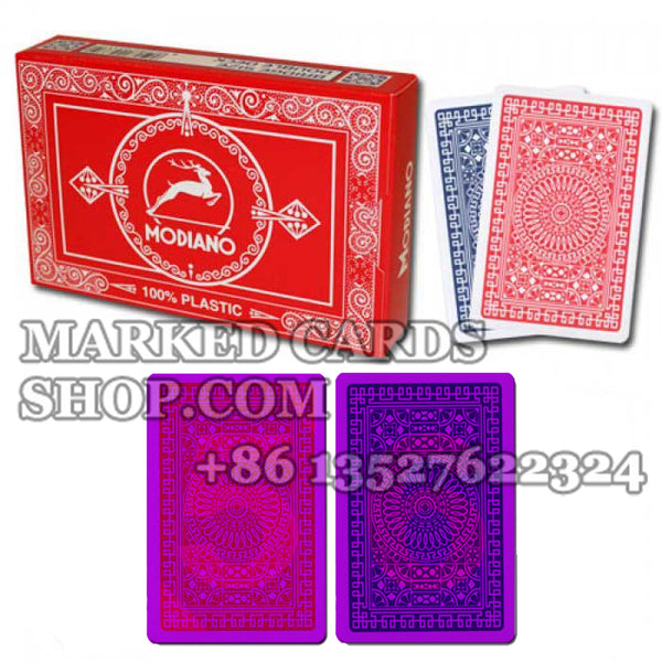 Modiano Club Bridge markierte Pokerkarten