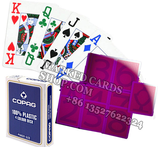 Copag 4 Color Deck für Betrug
