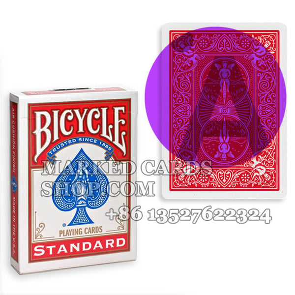 Fahrrad-Markierten Decks