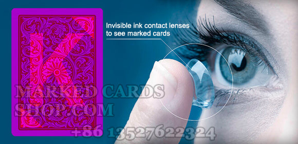 contact lenses for cheating playing cards