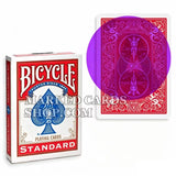 Fahrrad-Markierten Decks