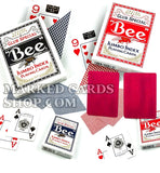 Jumbo Bee Magic Trick Cards with Hidden Card Markings