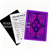 <transcy>Bullets Poker-Betrug Karten mit unsichtbarer Tinte</transcy>
