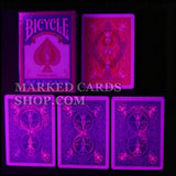 Fahrrad-Markierten Decks