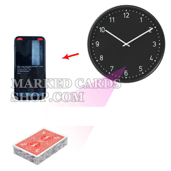 <transcy>Uhr Fernkamera für Poker Gambling Cheating</transcy>