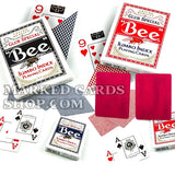Jumbo Bee Magic Trick Cards with Hidden Card Markings