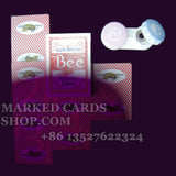 Contact lenses marked cards Bee cards