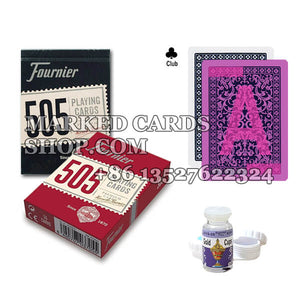 Fournier 505 marked deck for magic contact lenses
