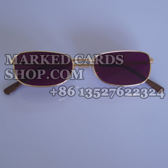 Infrared marked cards sunglasses