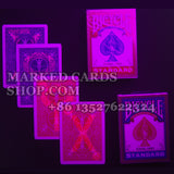 Invisible ink Bicycle marked cards