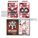ir contact lenses marked cards Fournier WSOP playing cards